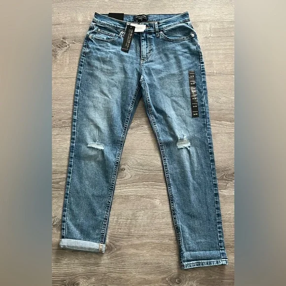 Banana Republic Blue Girlfriend low rise Jeans women’s size 26 2R - Picture 1 of 3